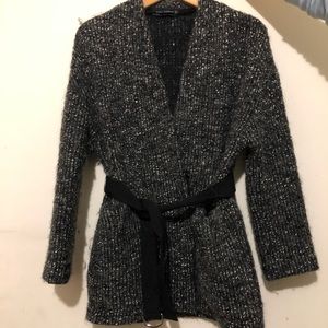 Zara Wool Cardigan with Belt
